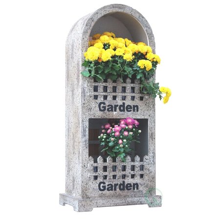 GARDENISED Decorative Wall or Floor Garden Planter for Indoor or Outdoor Plants QI003126